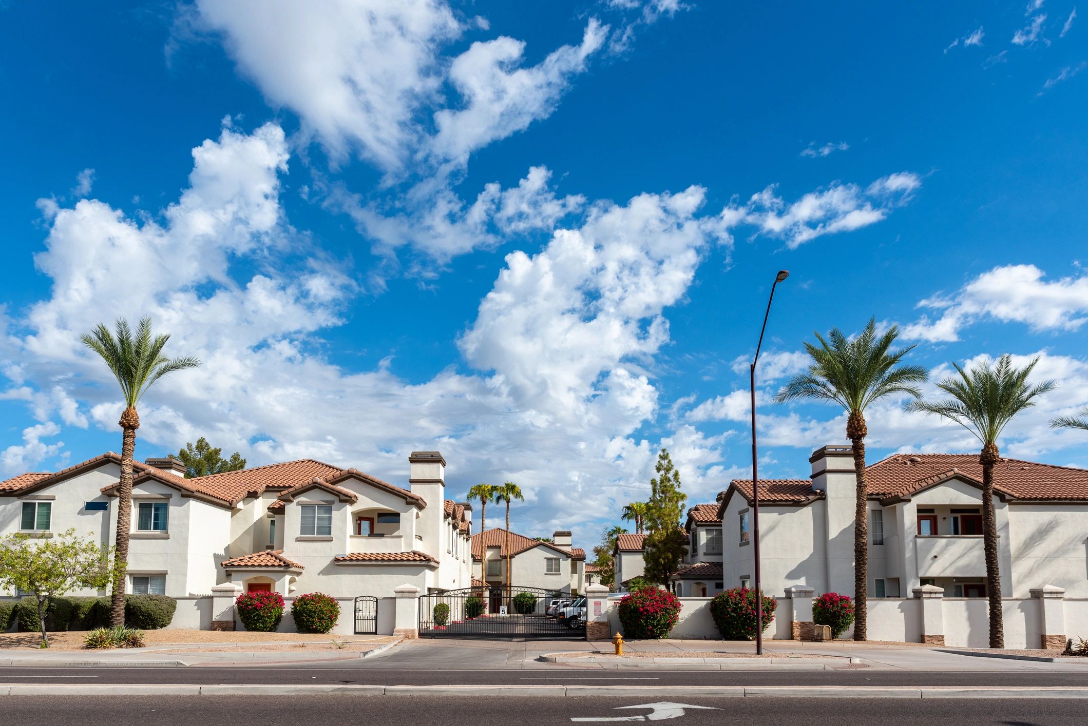 Arizona home with mountain view